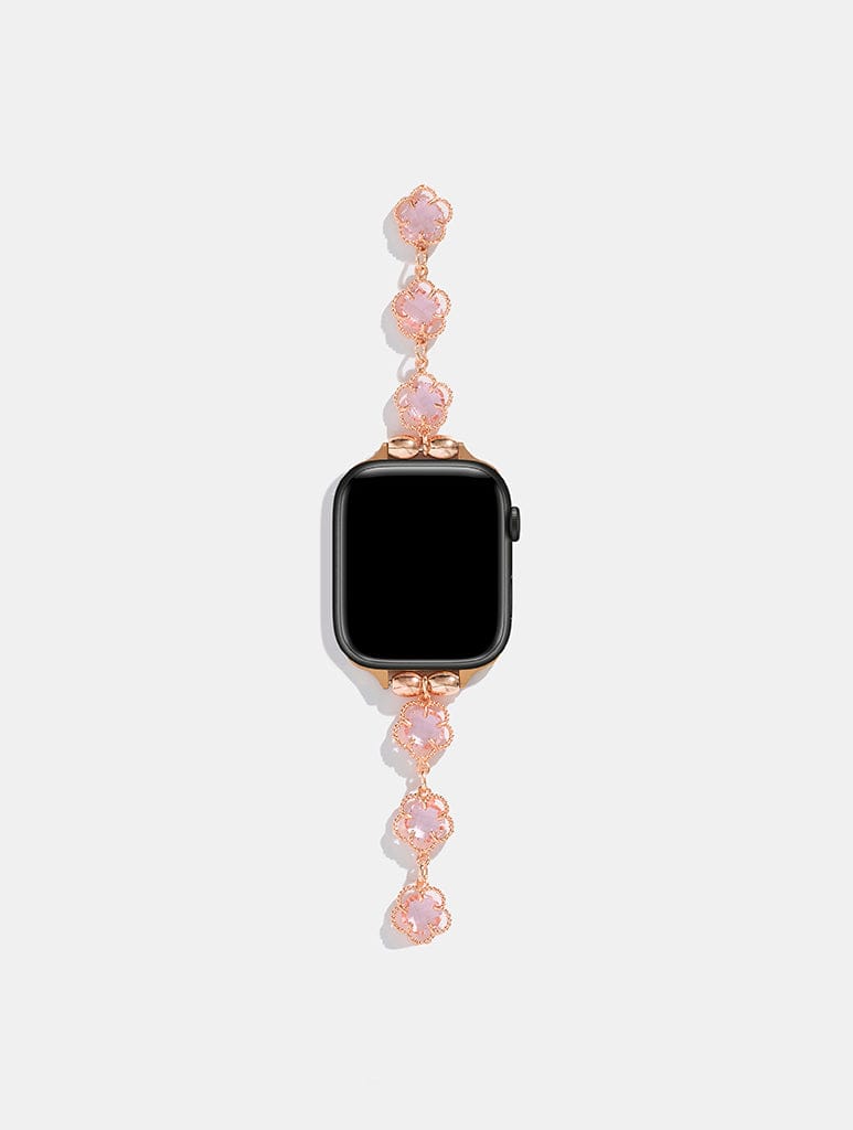 Rose Gold Clover Apple Watch Strap Watch Straps Skinnydip London