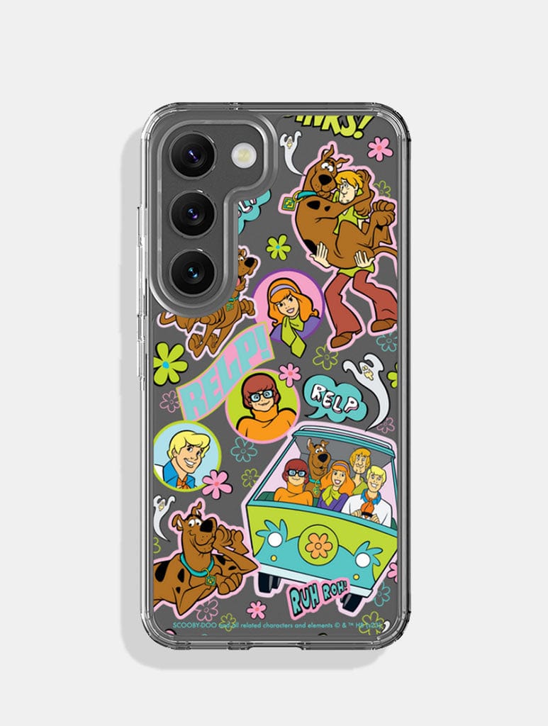 Scooby Doo Sticker Android Case Phone Cases Skinnydip London