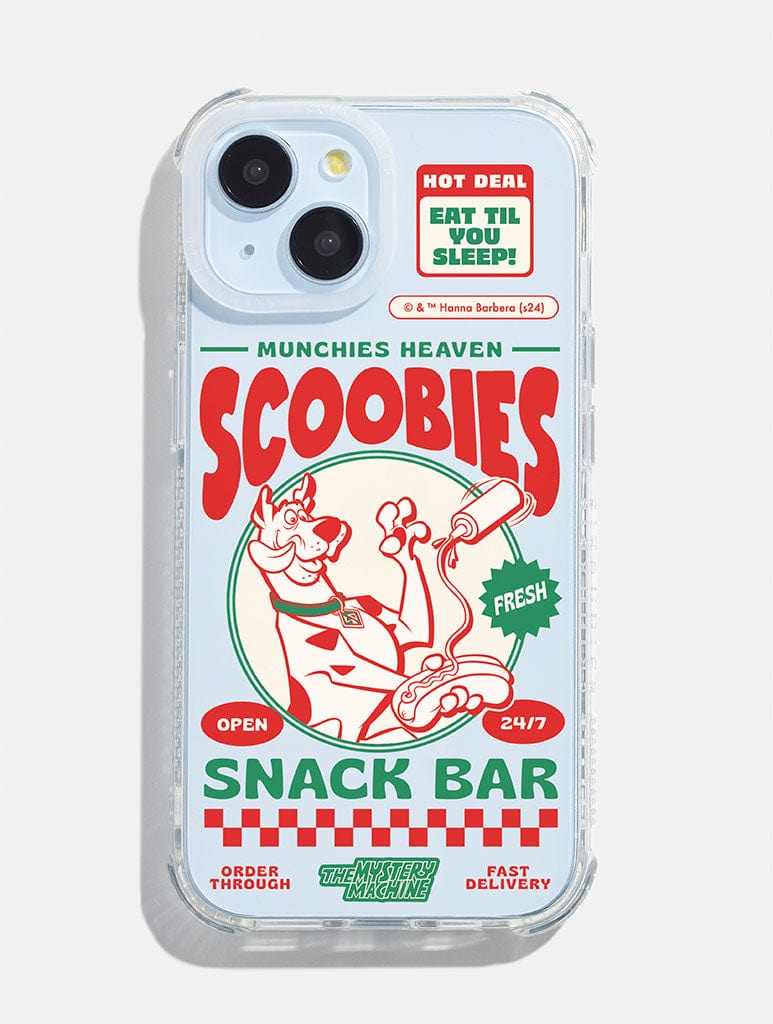 Scooby Doo x Skinnydip Snack Bar Shock iPhone Case Phone Cases Skinnydip London