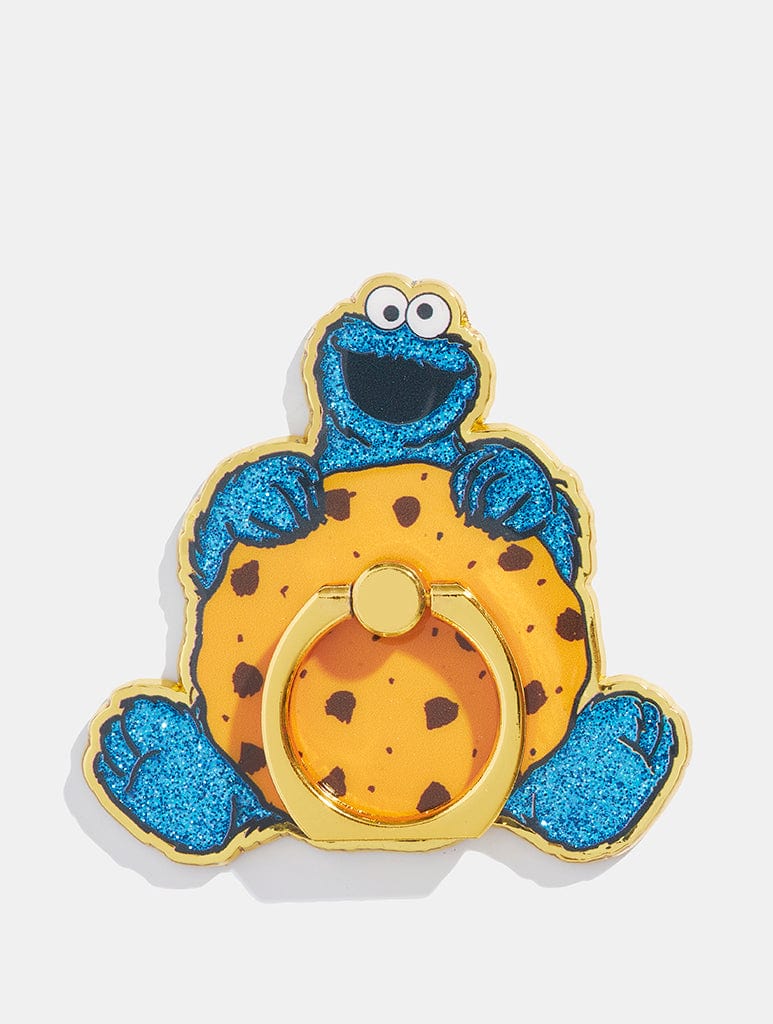 Sesame Street x Skinnydip Cookie Monster Glitter Phone Ring Tech Skinnydip London