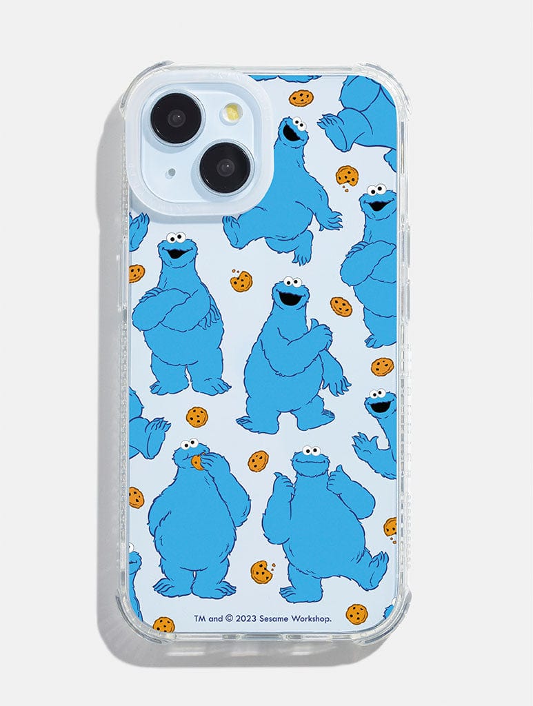 Sesame Street x Skinnydip Cookie Monster Shock iPhone Case Phone Cases Skinnydip London