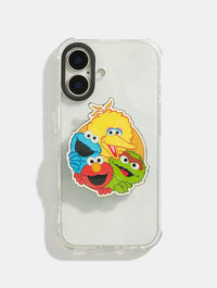 Sesame Street x Skinnydip Group Glitter Phone Grip Tech Skinnydip London