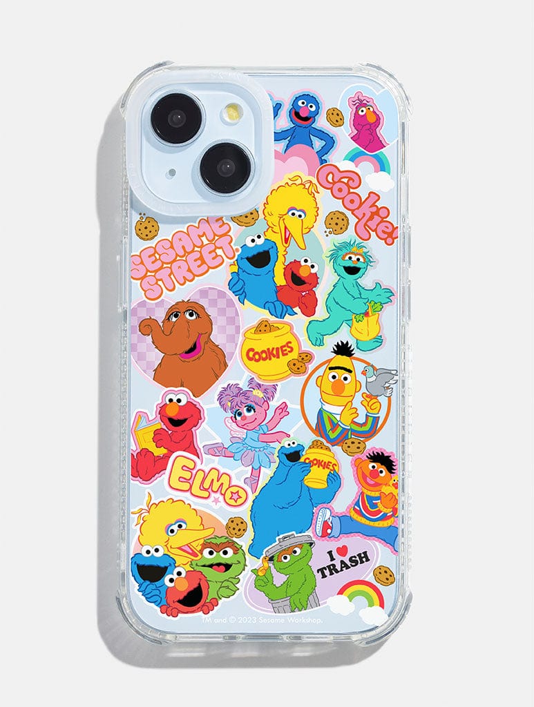 Sesame Street x Skinnydip Sticker Shock iPhone Case Phone Cases Skinnydip London