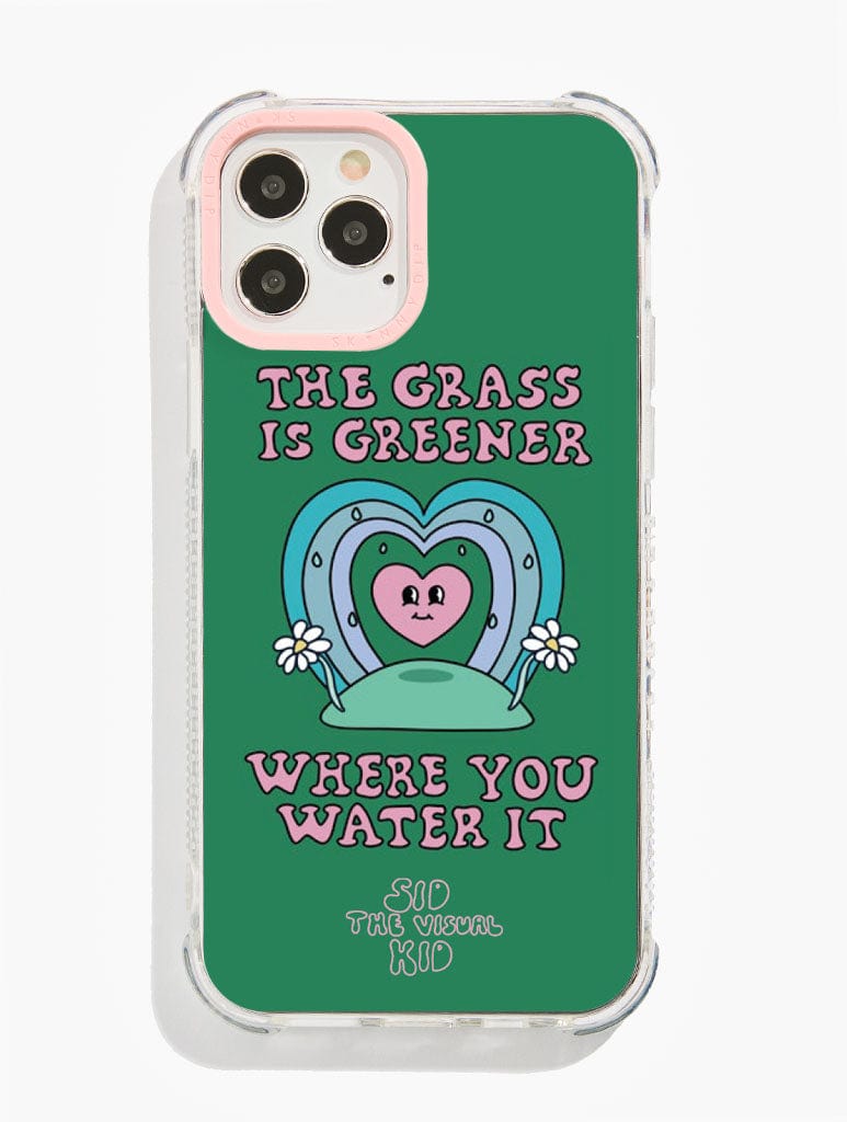 Sid the Visual Kid x Skinnydip Greener Grass Shock iPhone Case Phone Cases Skinnydip London