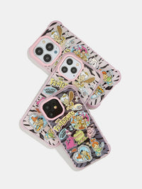 Skinnydip x Flintstones Sticker Shock iPhone Case Phone Cases Skinnydip London