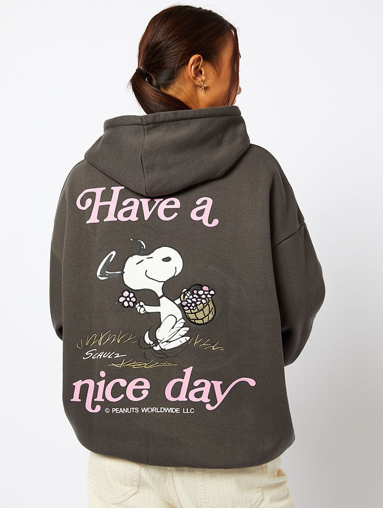 Snoopy x Skinnydip Have A Nice Day Hoodie Hoodies & Sweatshirts Skinnydip London