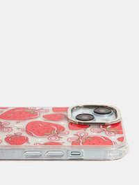 Strawberry Bow Shock iPhone Case Phone Cases Skinnydip London