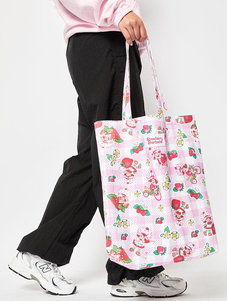 Strawberry Shortcake Toe Bag Printed Tote Bags Skinnydip London