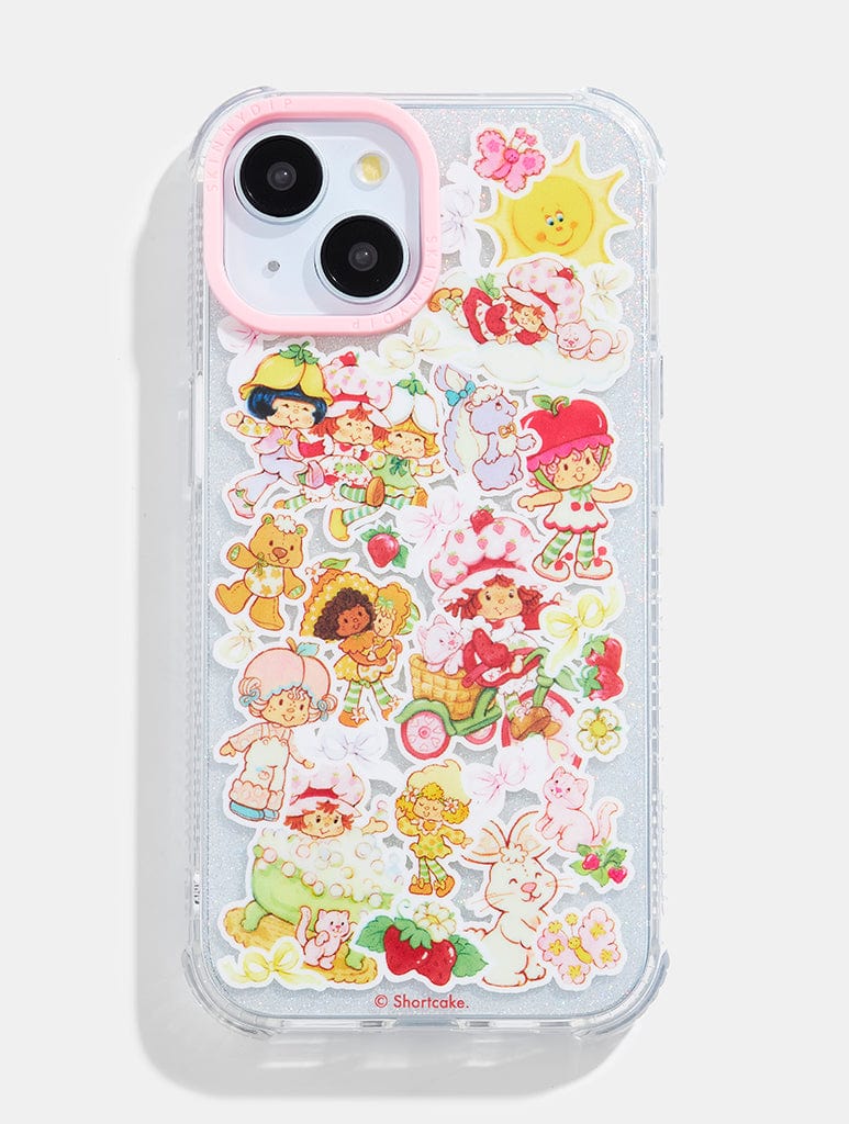 Strawberry Shortcake x Skinnydip Coquette Sticker Case Phone Cases Skinnydip London