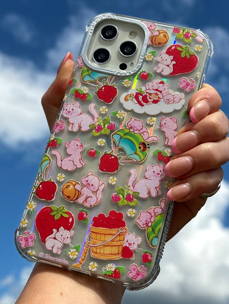 Strawberry Shortcake x Skinnydip Custard Cat Shock iPhone Case Phone Cases Skinnydip London