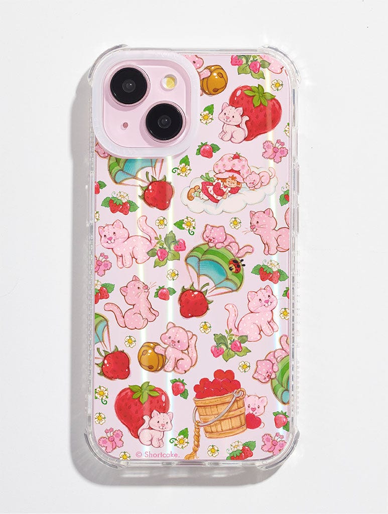 Strawberry Shortcake x Skinnydip Custard Cat Shock iPhone Case Phone Cases Skinnydip London