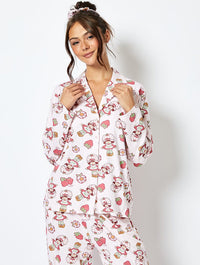 Strawberry Shortcake x Skinnydip Pyjama Set in Pink Lingerie & Nightwear Skinnydip London