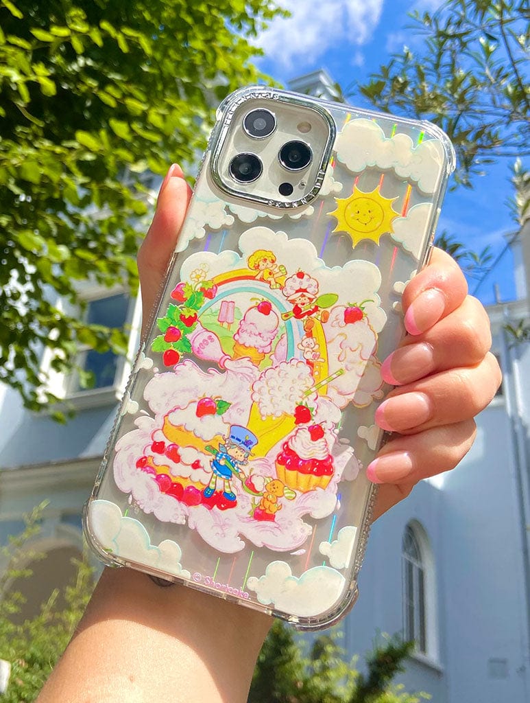 Strawberry Shortcake x Skinnydip Rainbow Cloud Shock iPhone Case