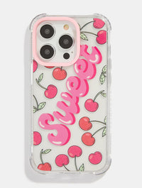 Sweet Cherry Shock iPhone Case Phone Cases Skinnydip London