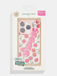 Sweet Cherry Shock iPhone Case Phone Cases Skinnydip London