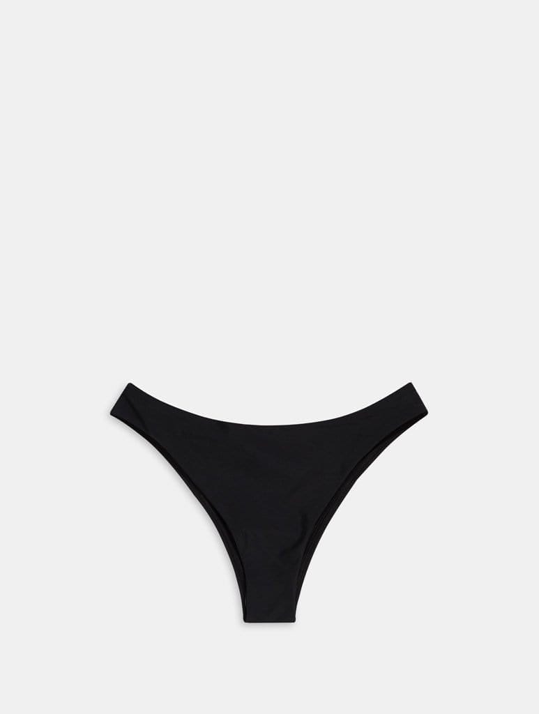 Sydney Black Bikini Bottom Swimsuits Swim Society