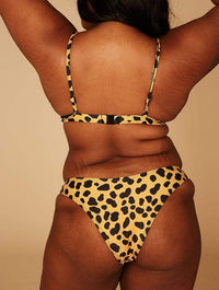 Sydney Leopard Bikini Bottoms Swimsuits Swim Society