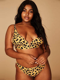 Sydney Leopard Bikini Bottoms Swimsuits Swim Society