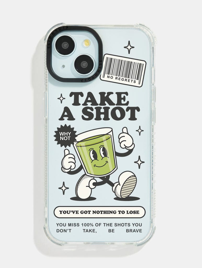 Take a Shot Shock iPhone Case Phone Cases Skinnydip London