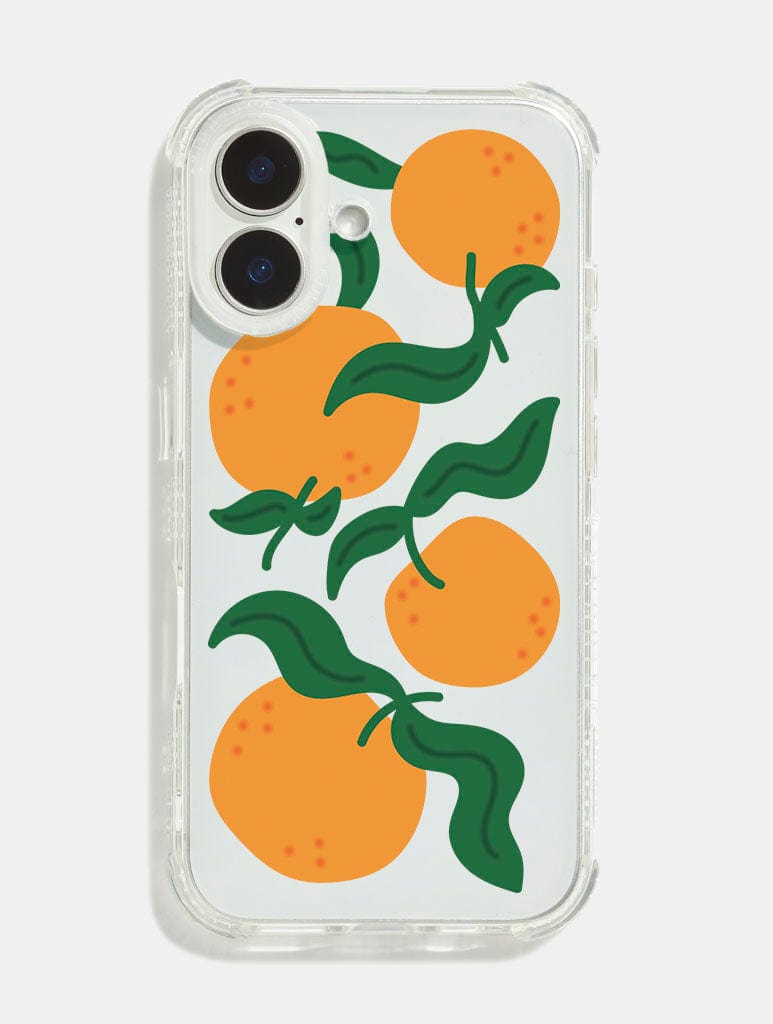 Tangerines Shock iPhone Case Phone Cases Skinnydip London