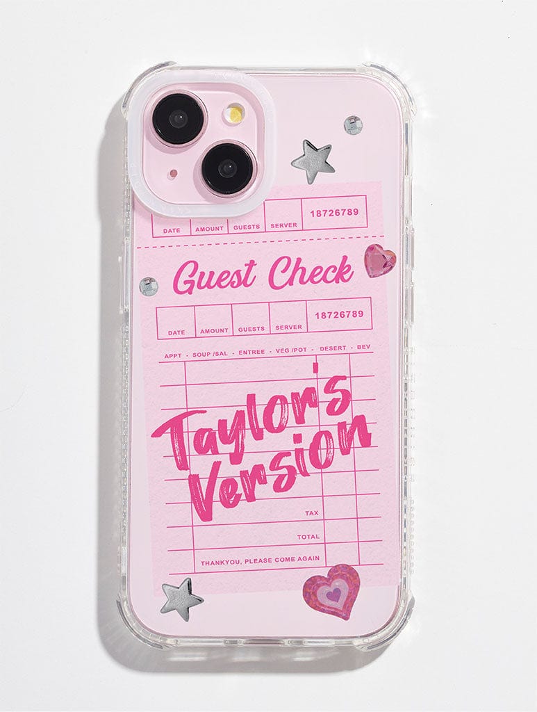 Taylor Guest Check Shock iPhone Case Phone Cases Skinnydip London