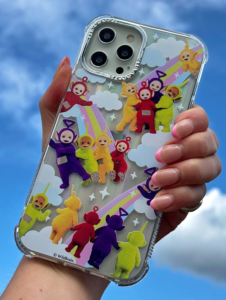 Teletubbies x Skinnydip Rainbow Cloud Shock iPhone Case