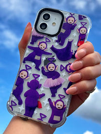 Teletubbies x Skinnydip Tinky-Winky Shock iPhone Case Phone Cases Skinnydip London