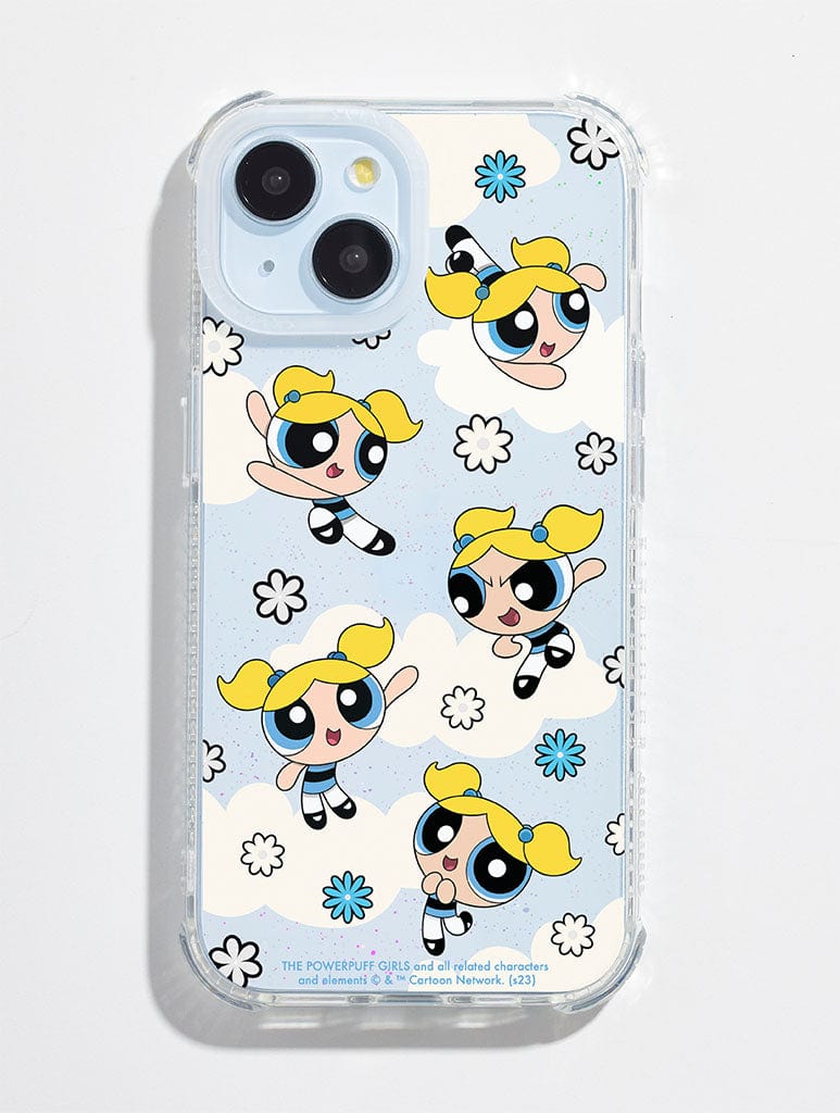 The PowerPuff Girls x Skinnydip Bubbles Repeat Shock iPhone Case Phone Cases Skinnydip London