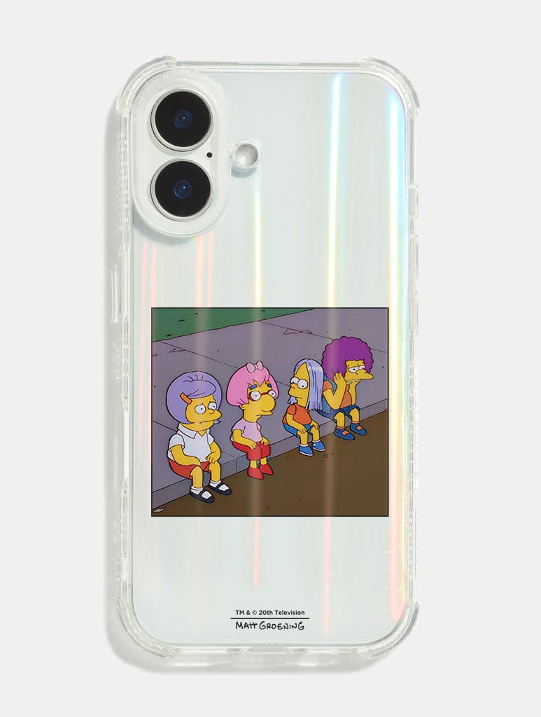 The Simpsons Bart On The Road Shock iPhone Case | Bart Simpson ...