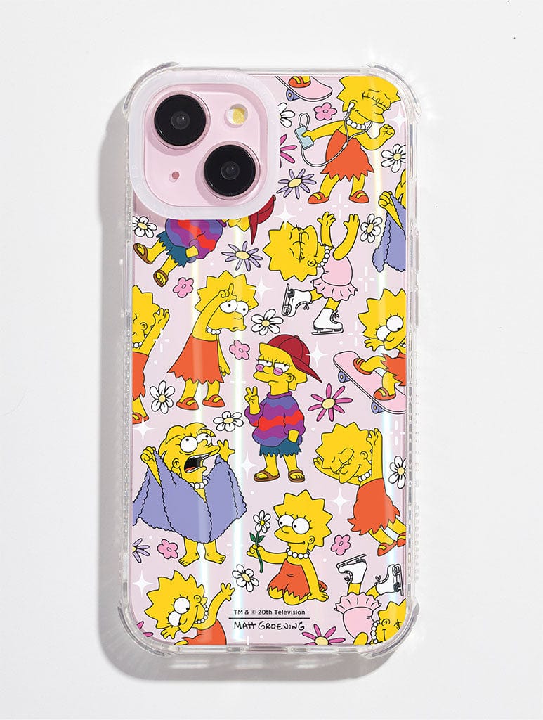 The Simpsons Lisa Shock iPhone Case Phone Cases Skinnydip London