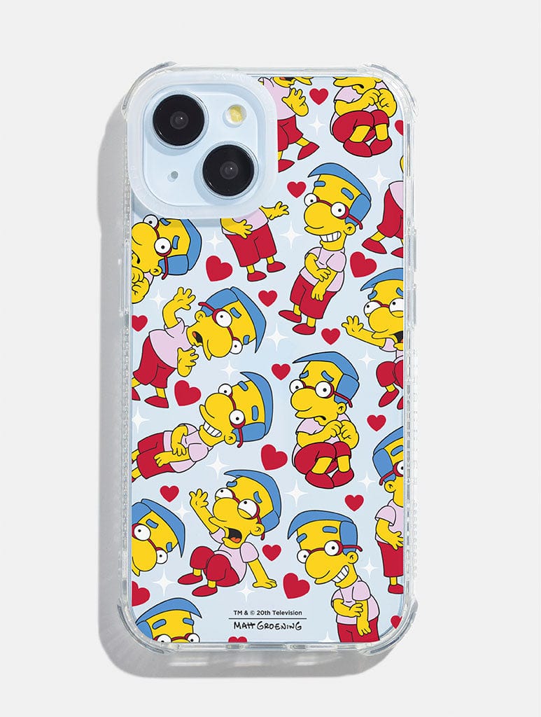 The Simpsons Milhouse Shock iPhone Case Phone Cases Skinnydip London