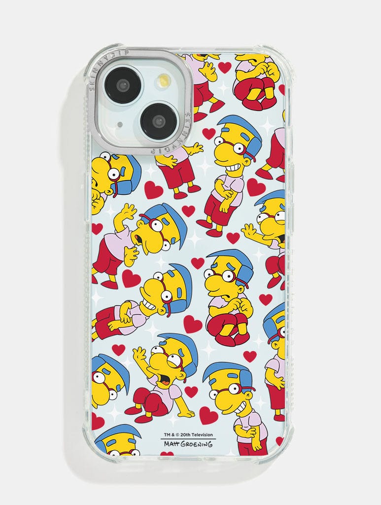 The Simpsons Milhouse Shock iPhone Case Phone Cases Skinnydip London