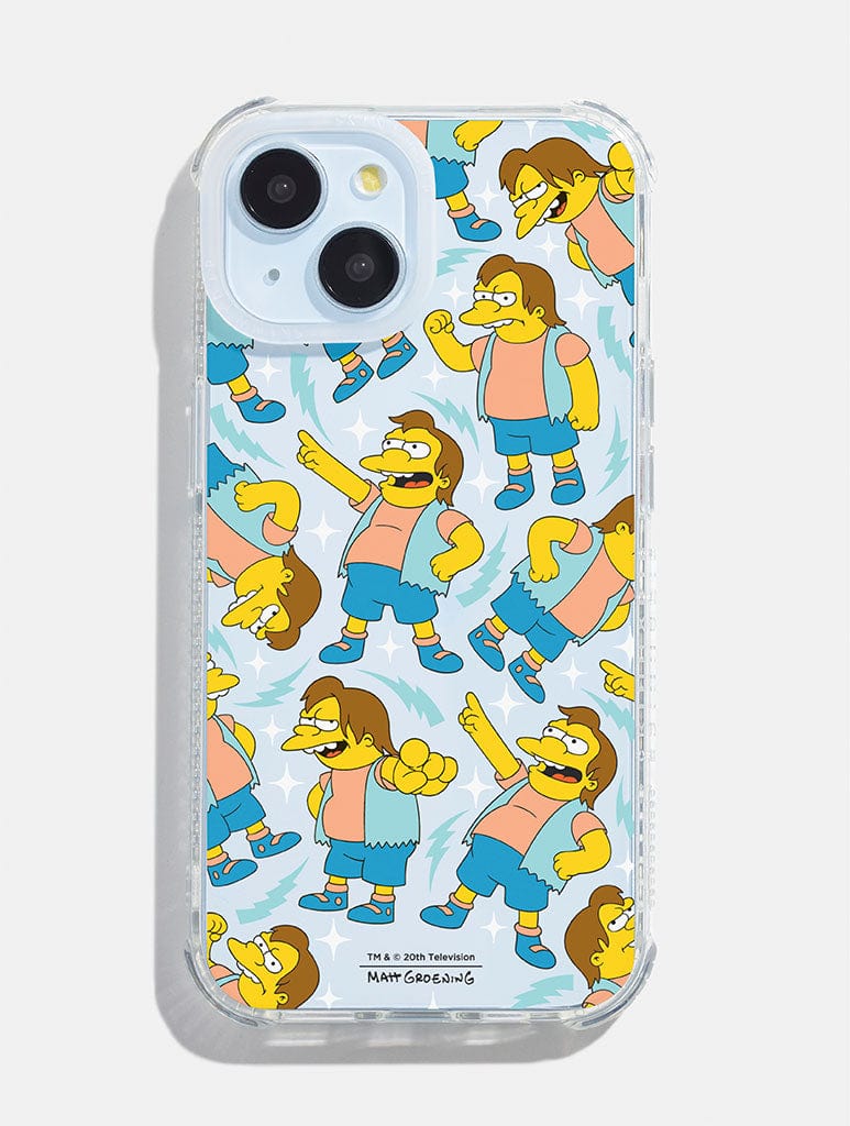 The Simpsons Nelson Shock iPhone Case Phone Cases Skinnydip London