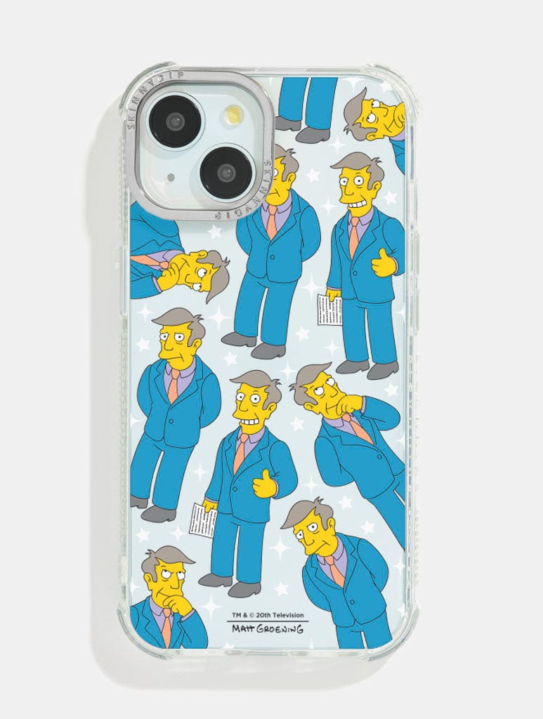 The Simpsons Principal Skinner Shock iPhone Case Phone Cases Skinnydip London