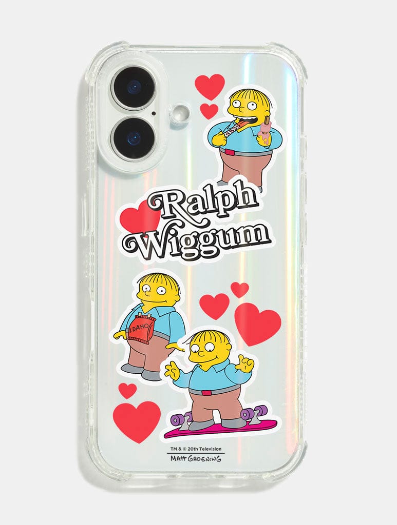 The Simpsons Ralph Sticker Shock iPhone Case Phone Cases Skinnydip London