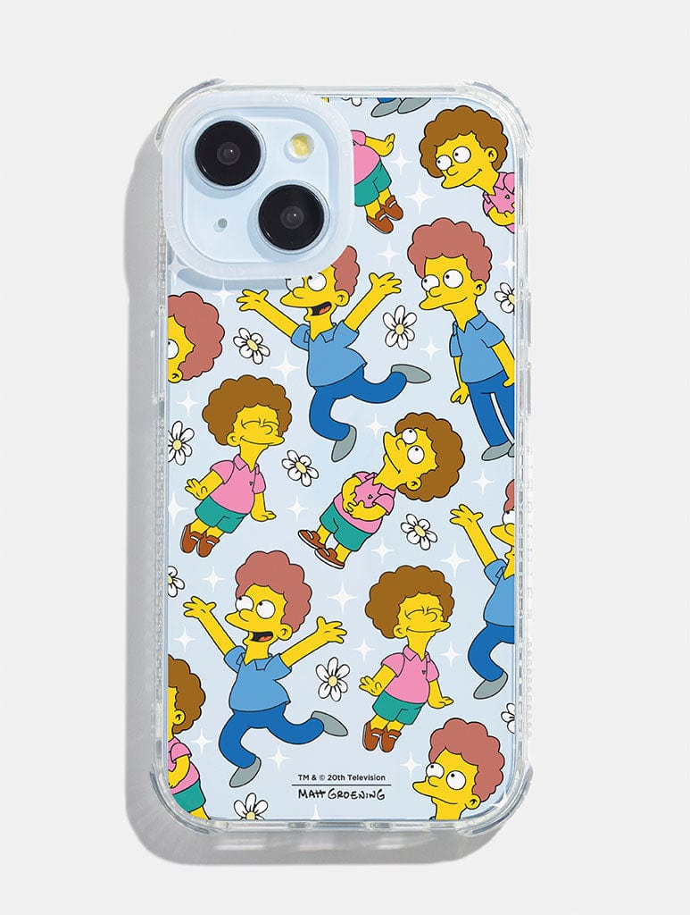 The Simpsons Rod & Todd Shock iPhone Case Phone Cases Skinnydip London