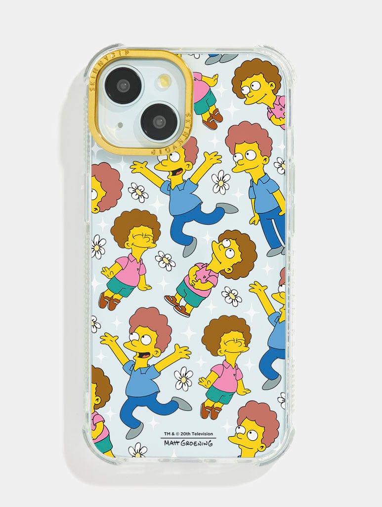 The Simpsons Rod & Todd Shock iPhone Case Phone Cases Skinnydip London