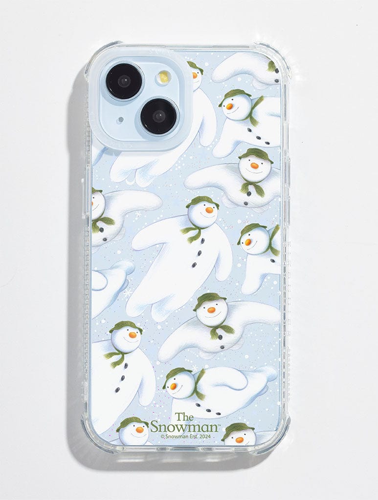 The Snowman Flying Shock iPhone Case Phone Cases Skinnydip London