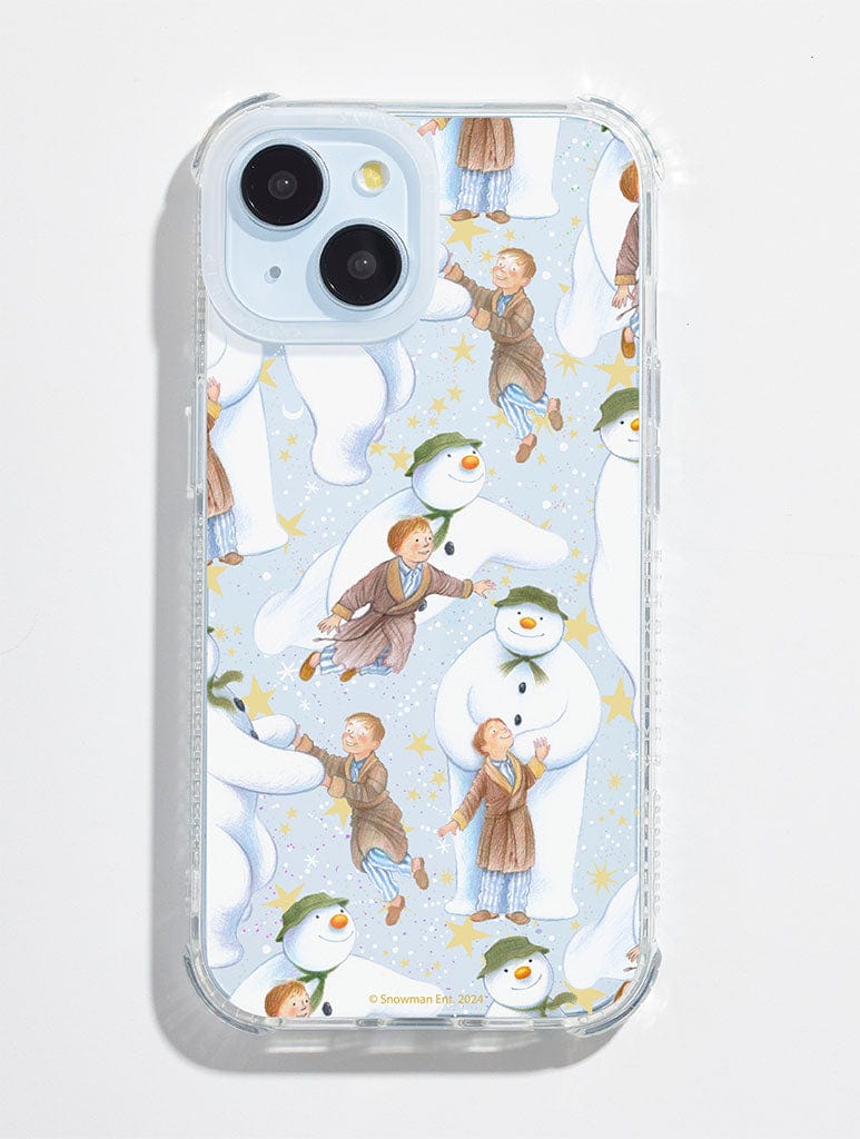 The Snowman Gold Starry Shock iPhone Case Phone Cases Skinnydip London