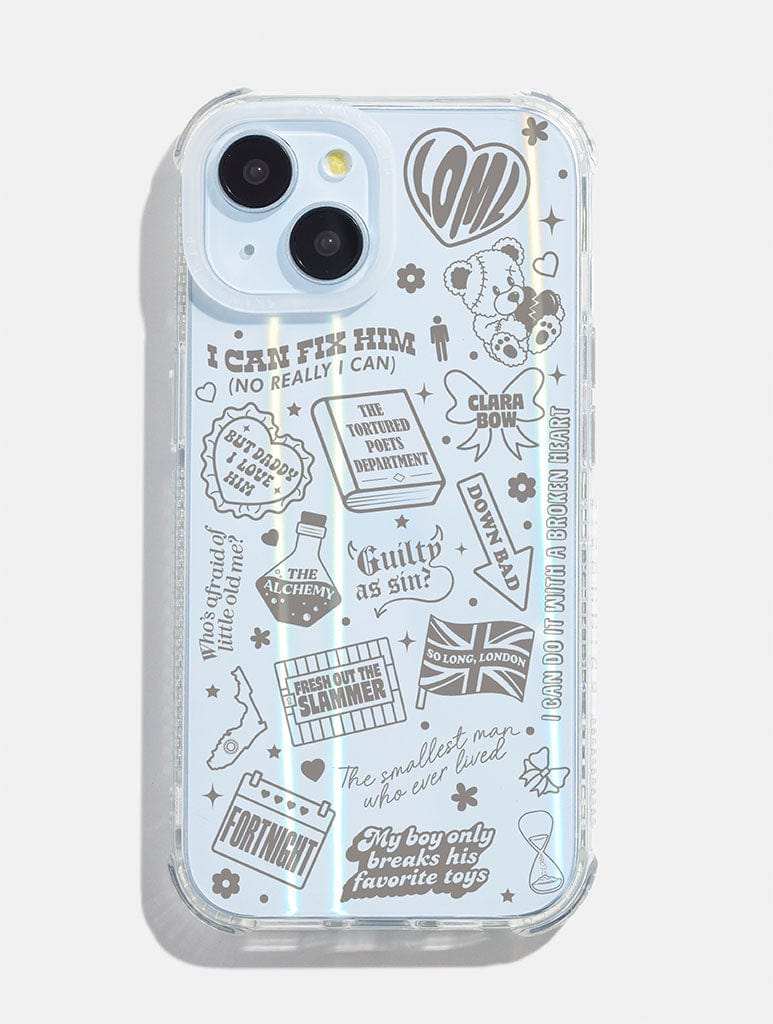 The Tortured Poets Department Shock iPhone Case Phone Cases Skinnydip London