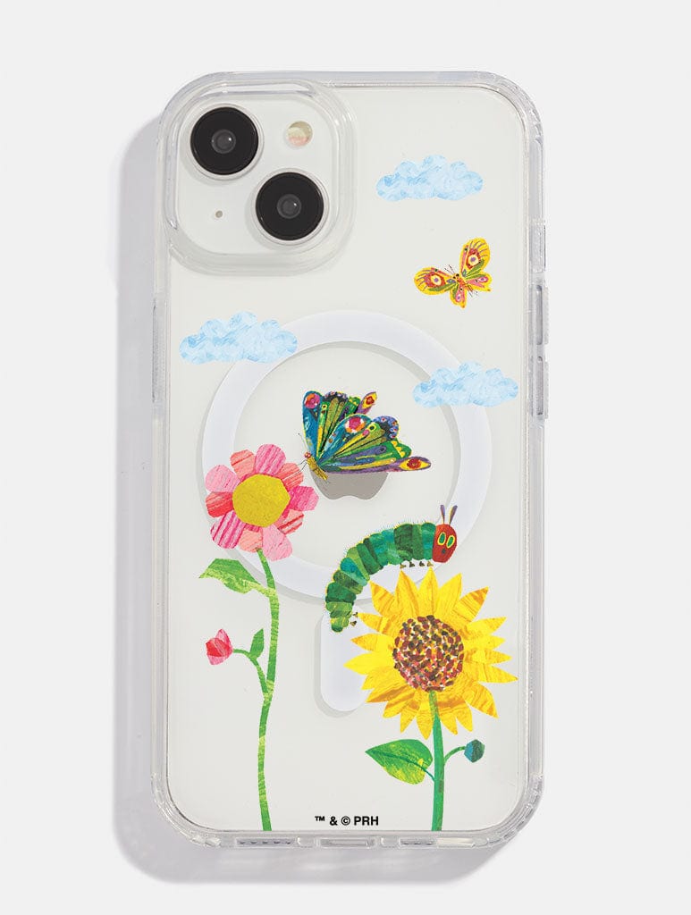 The Very Hungry Caterpillar x Skinnydip Spring Flowers MagSafe iPhone Case Phone Cases Skinnydip London