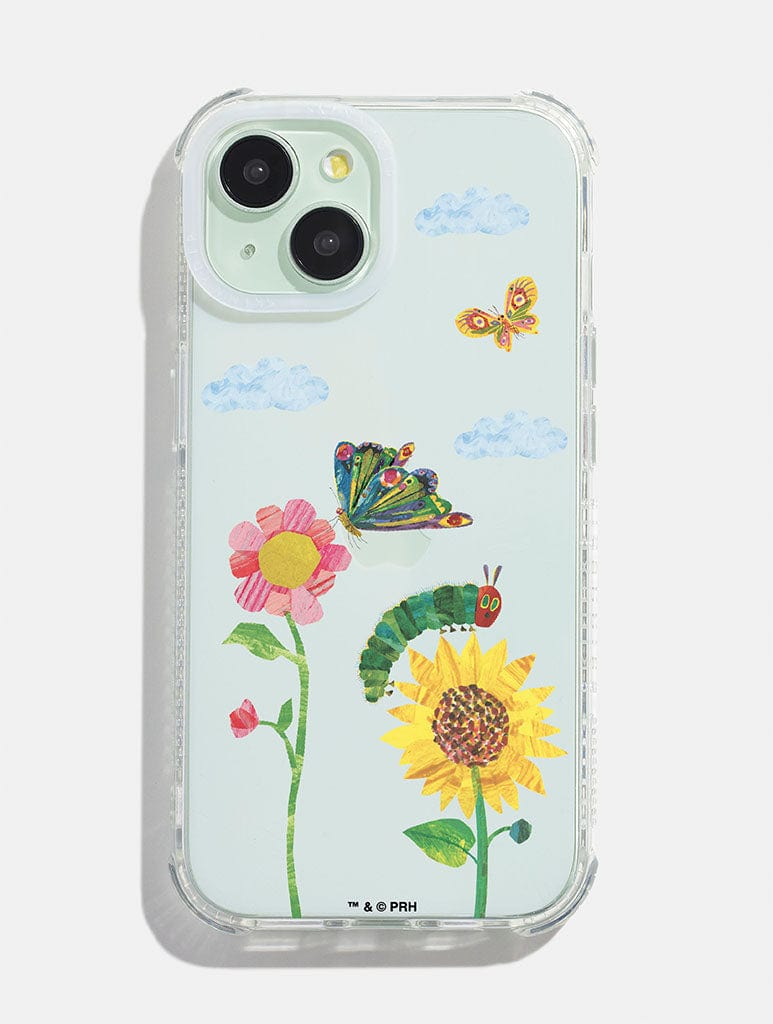 The Very Hungry Caterpillar x Skinnydip Spring Flowers Shock iPhone Case Phone Cases Skinnydip London