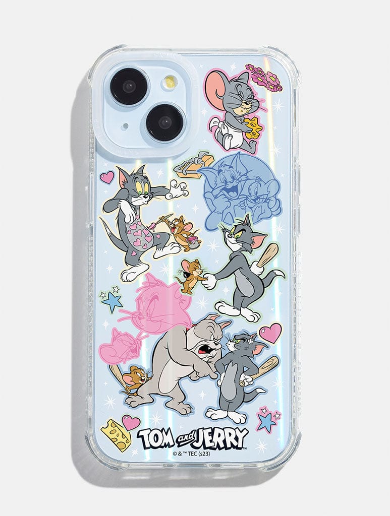 Tom & Jerry x Skinnydip Sticker Shock iPhone Case Phone Cases Skinnydip London