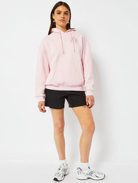 Vegas Baby Oversized Hoodie in Pink Hoodies & Sweatshirts Skinnydip London