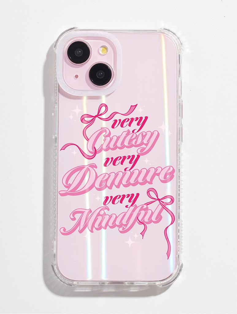 Very Demure Shock iPhone Case Phone Cases Skinnydip London