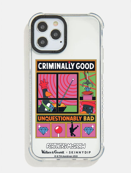 Wallace Gromit x Skinnydip Criminally Good Shock iPhone Case