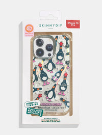 Wallace & Gromit x Skinnydip Feathers Repeat Shock iPhone Case Phone Cases Skinnydip London