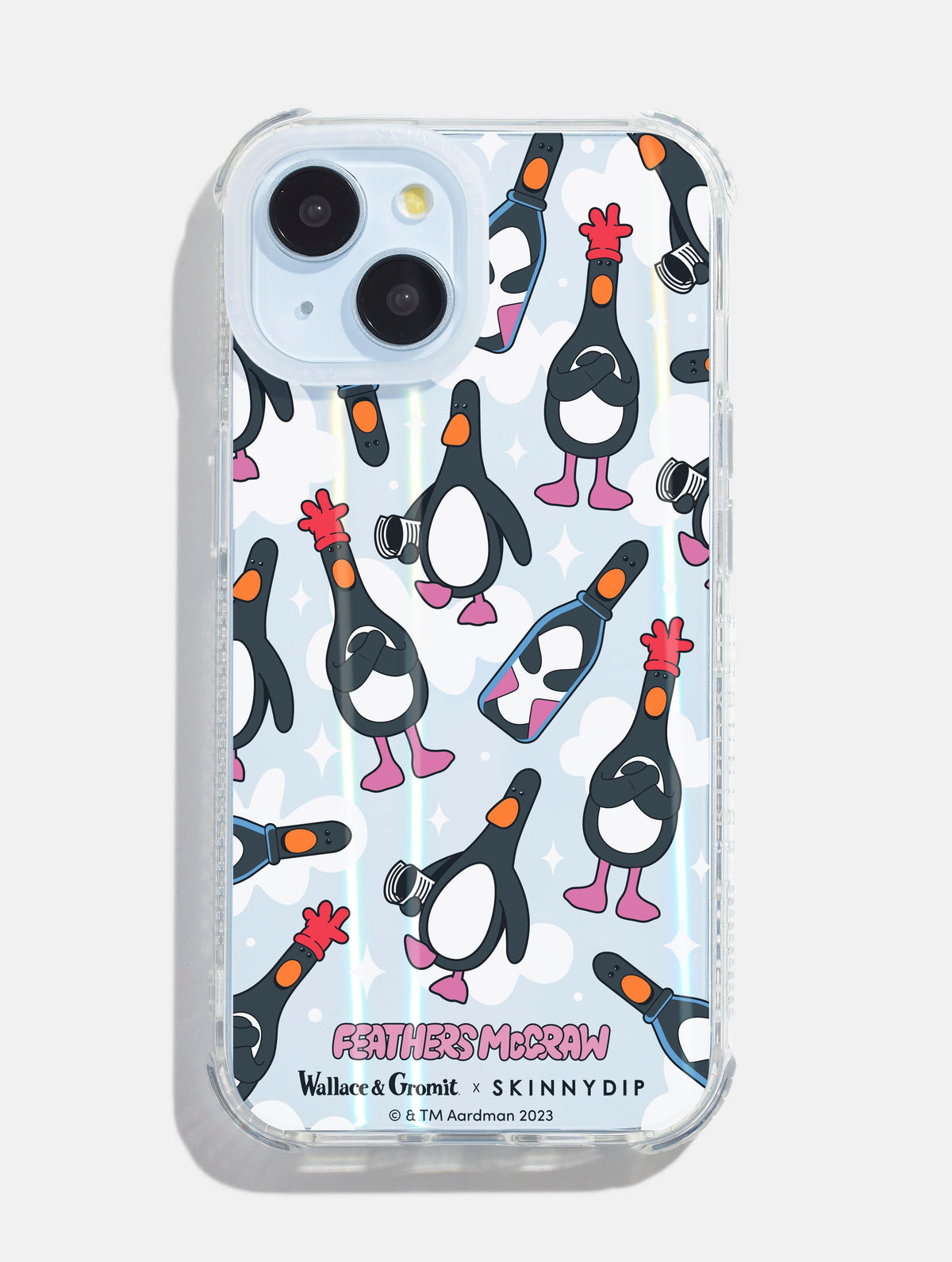 Wallace & Gromit x Skinnydip Feathers Shock iPhone Case Phone Cases Skinnydip London