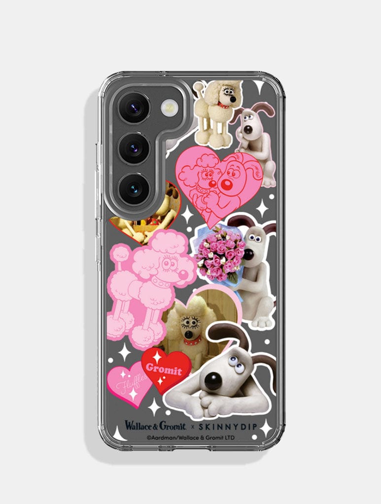 Wallace & Gromit x Skinnydip Gromit & Fluffels Android Case Phone Cases Skinnydip London