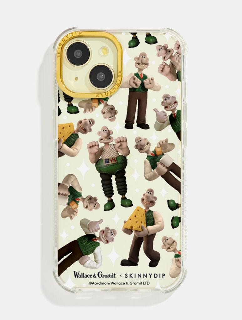 Wallace & Gromit x Skinnydip Wallace Shock iPhone Case Phone Cases Skinnydip London